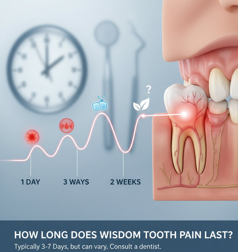How Long Does Wisdom Tooth Pain Last?